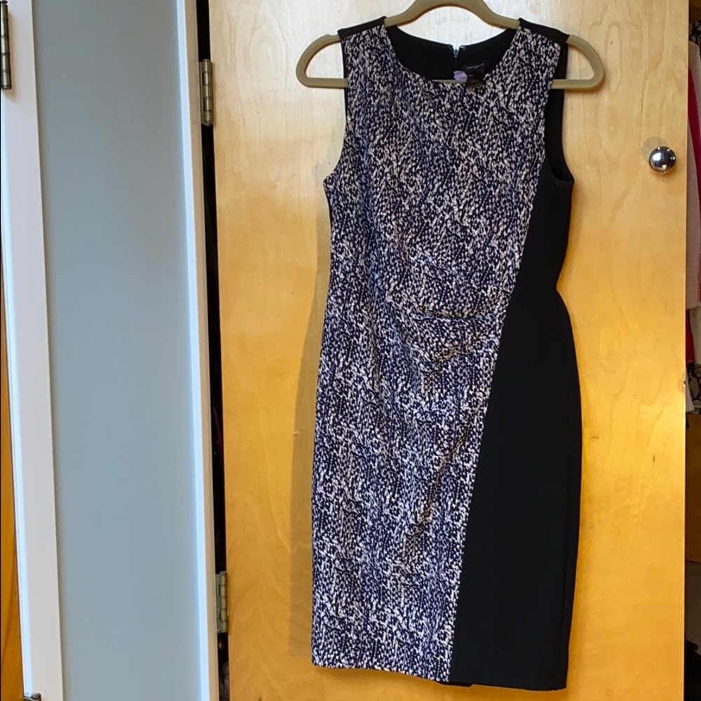 Ann Taylor form fitting midi dress